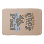 Tapis De Bain Laissez tomber les enfants à la piscine (Devant)