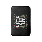 Tapis De Bain Laissons Lit cadeau de Noël (Devant (Vertical))