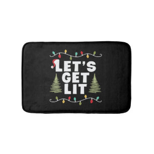 Tapis De Bain Laissons Lit cadeau de Noël