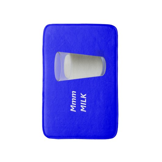 Tapis De Bain LAIT Mmm (Devant (Vertical))