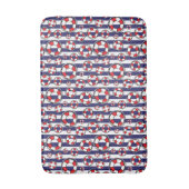 Tapis De Bain Lake House Blue White Beach Lifebelt (Devant (Vertical))