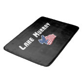 Tapis de bain Lake Murray Caroline du Sud Aigle (Angle)