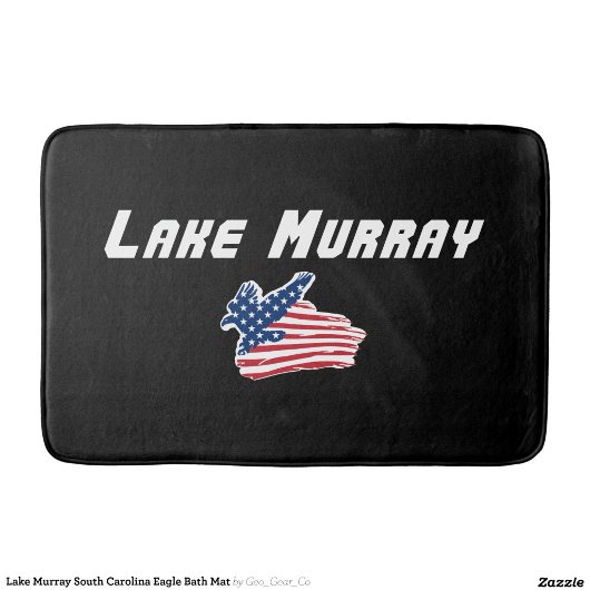 Tapis de bain Lake Murray Caroline du Sud Aigle