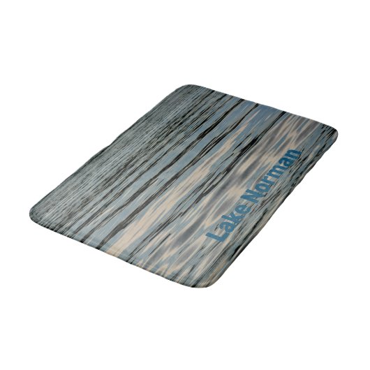Tapis De Bain Lake Water Custmizable Nom du lac (Angle)