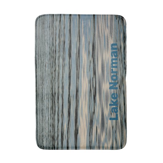 Tapis De Bain Lake Water Custmizable Nom du lac (Devant (Vertical))