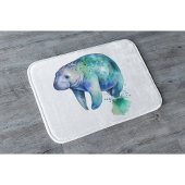 Tapis De Bain Lamantin Murmure Océanique