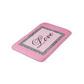 Tapis De Bain L'amour est beau (Angle)