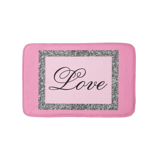 Tapis De Bain L'amour est beau (Devant)