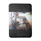 Tapis De Bain L'amour n'est pas un mur, c'est un pont (Devant (Vertical))