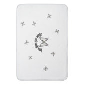 Tapis De Bain L'amour vous donne des ailes (devant Vertical)