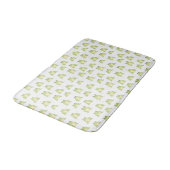 Tapis De Bain Lampe motif de grenouilles vert mou (Angle)