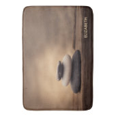 Tapis De Bain Landscape, Zen Stones Brown (devant Vertical)