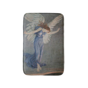 Tapis De Bain L'ange de la paix (par Walter Crane)