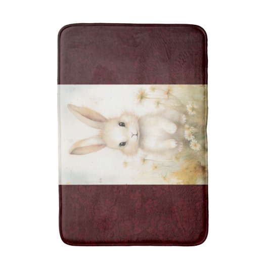 Tapis De Bain Lapin (Devant (Vertical))