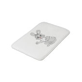 Tapis De Bain Lapin (Angle)