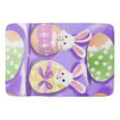 Tapis De Bain lapin avec oeufs de pâques (Devant)