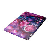 Tapis De Bain Lapin De Glamour Lapin Violet Rose Whimsical Flora (Angle)