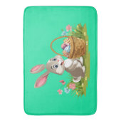 Tapis De Bain lapin de Pâques (devant Vertical)