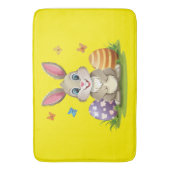 Tapis De Bain lapin de Pâques (devant Vertical)