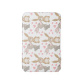 Tapis De Bain Lapins amoureux (Devant (Vertical))