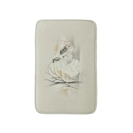 Tapis De Bain Lapins/lapins (Devant (Vertical))