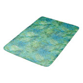 Tapis De Bain L'Aqua Hawaï tropicale verte part de l'aquarelle (Angle)