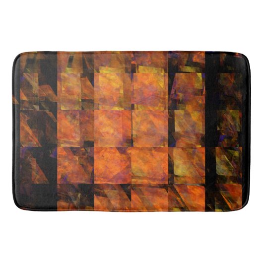 Tapis De Bain L'art Abstrait au mur (Devant)