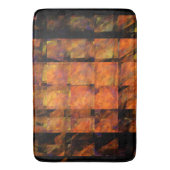 Tapis De Bain L'art Abstrait au mur (devant Vertical)