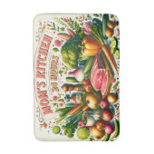 Tapis De Bain L'art des mots de la cuisine de maman mignonne (Devant (Vertical))