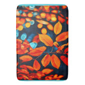 Tapis De Bain L'art Feuille orange vif (devant Vertical)