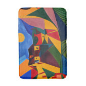 Tapis De Bain L'art Picasso au coucher du soleil (Devant (Vertical))