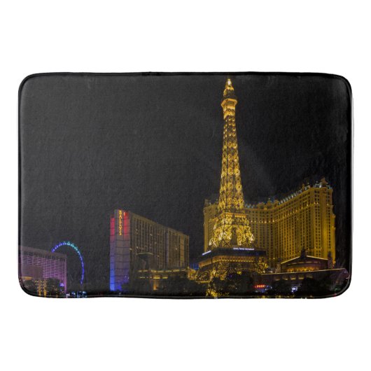 Tapis De Bain Las Vegas la nuit Skyline (Devant)