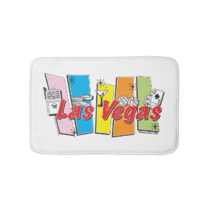 Tapis De Bain Las Vegas Retro