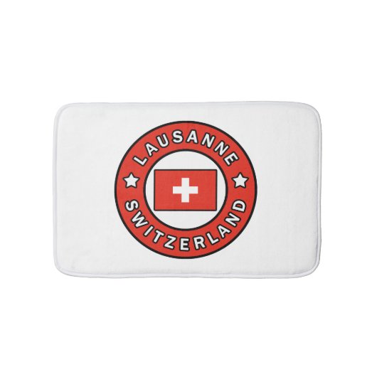 Tapis De Bain Lausanne Suisse (Devant)