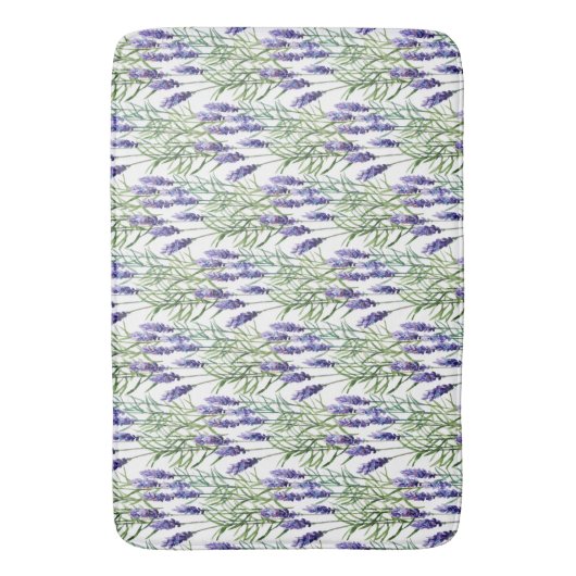 Tapis De Bain Lavande (devant Vertical)