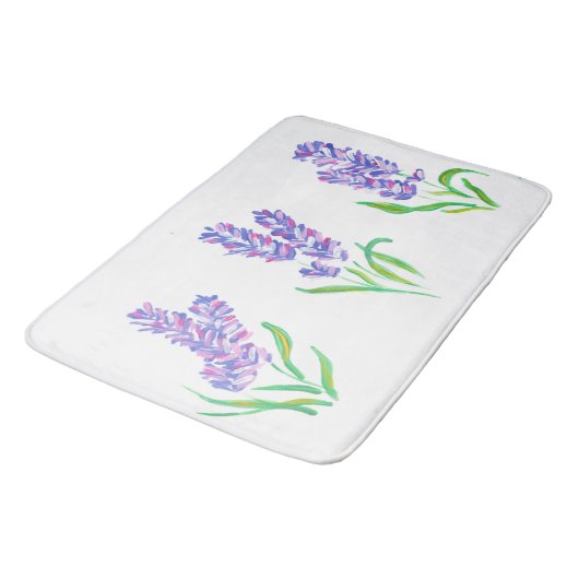 Tapis De Bain Lavande de bain de conception (Angle)