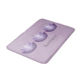 Tapis De Bain Lavande Lotus (Angle)