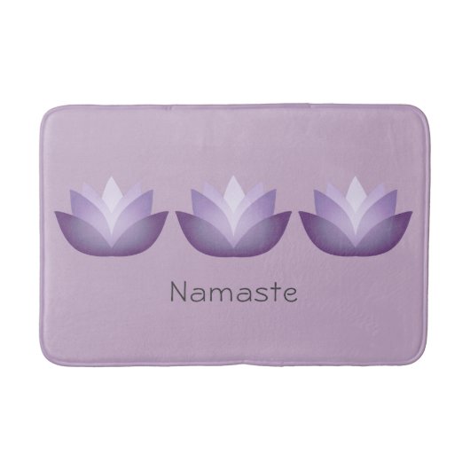 Tapis De Bain Lavande Lotus (Devant)