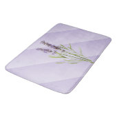 Tapis De Bain Lavande violet doux et élégant (Angle)