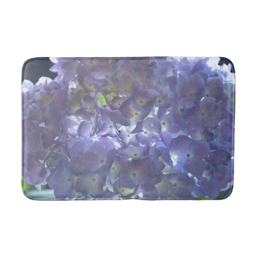 Tapis De Bain Lavender Hydrangeas fleurs violettes (Devant)