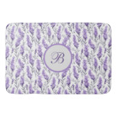 Tapis De Bain Lavender Meadows Monogramme (Devant)