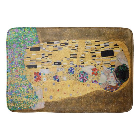 Tapis De Bain Le baiser de Gustav Klimt Bath Mat (Devant)
