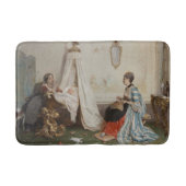 Tapis De Bain Le bébé dort (par Gerolamo Induno) (Devant)