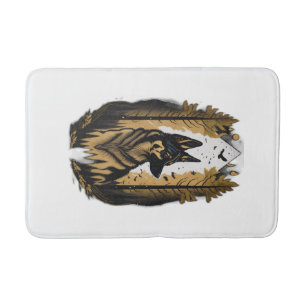 Tapis De Bain Le Berger Allemand 009