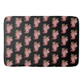 Tapis De Bain Le Boudoir Noire Pink Peach Black (Devant)