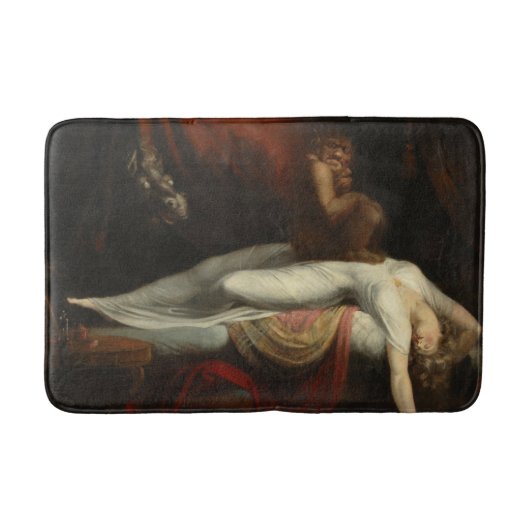 Tapis De Bain Le cauchemar (par Henry Fuseli) (Devant)