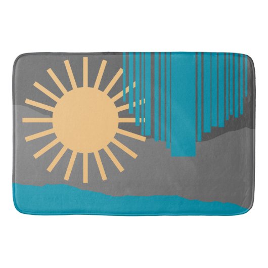 Tapis De Bain Le ciel s'effondre 19 (Devant)