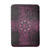 Tapis De Bain Le crâne rose (Devant (Vertical))