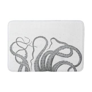 Tapis De Bain Le cru nautique de tentacules de poulpe kraken le