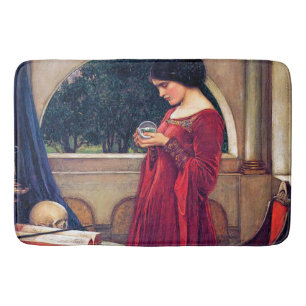 Tapis De Bain Le Crystal Ball, John William Waterhouse
